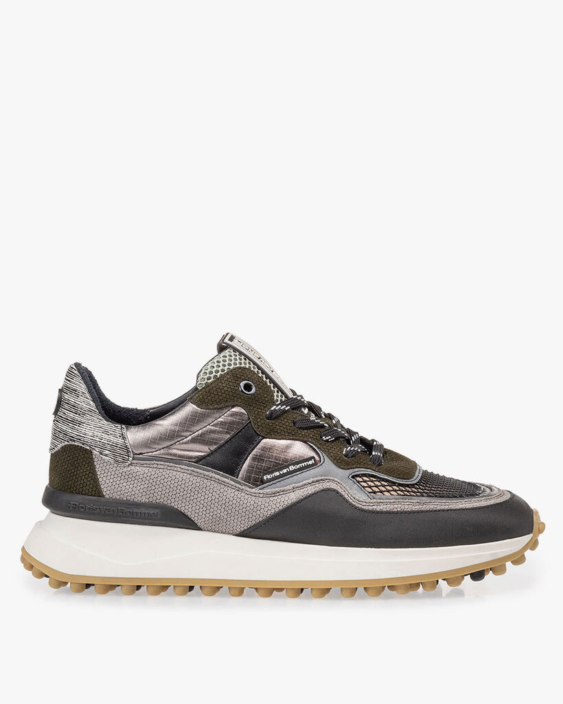 Noppi sneaker grey/green