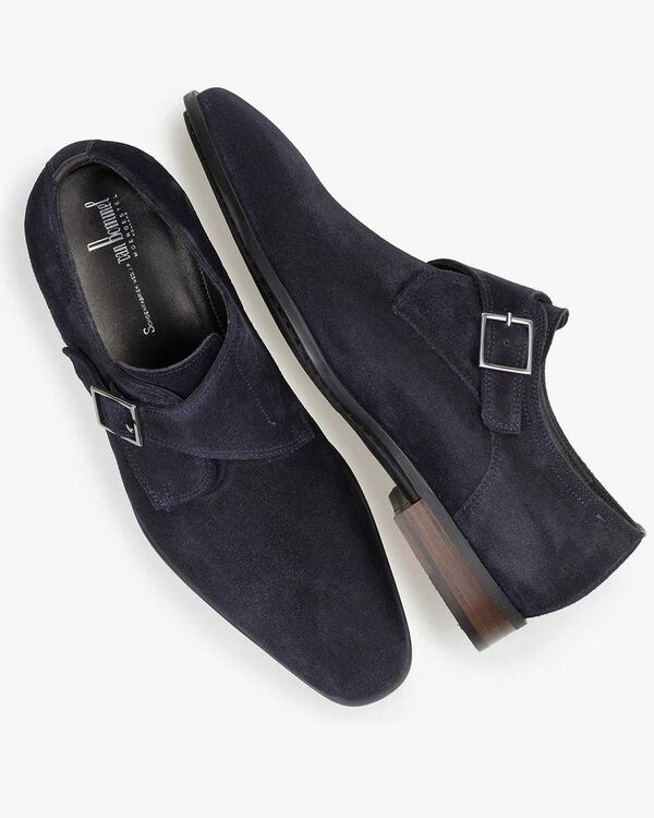 Blue monk strap