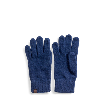 Gloves wool blue