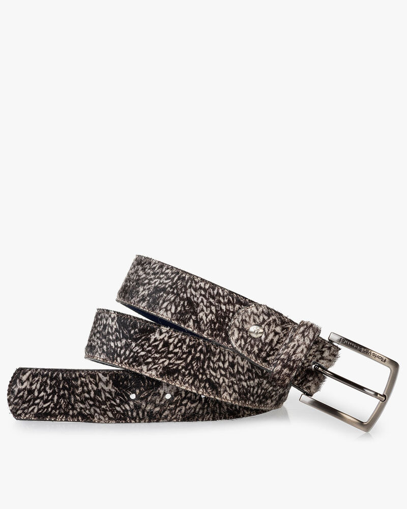 Belt pony off-white