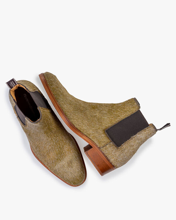 Chelsea boot pony taupe