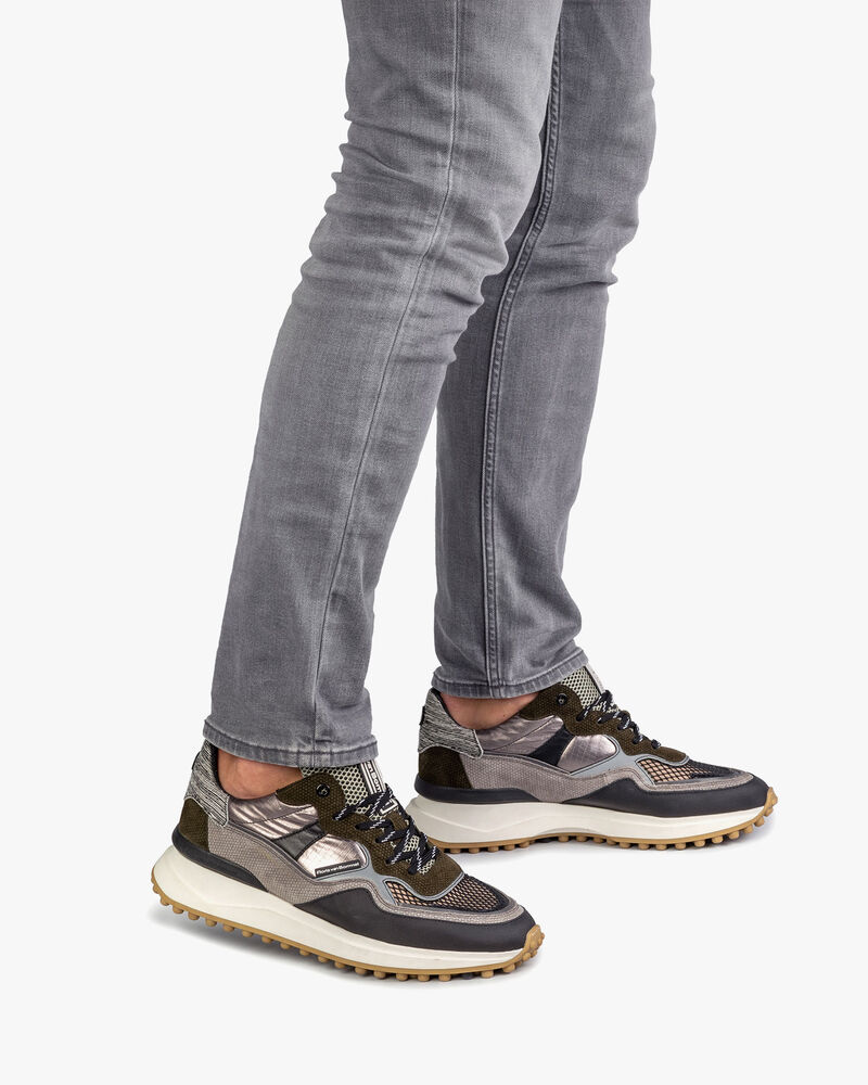 Noppi sneaker grey/green