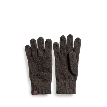 Gloves wool brown