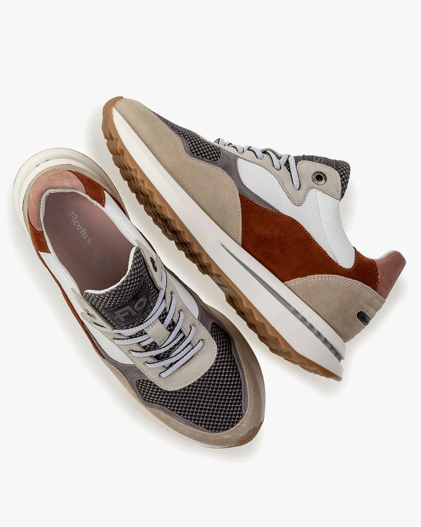 Sneaker suede beige