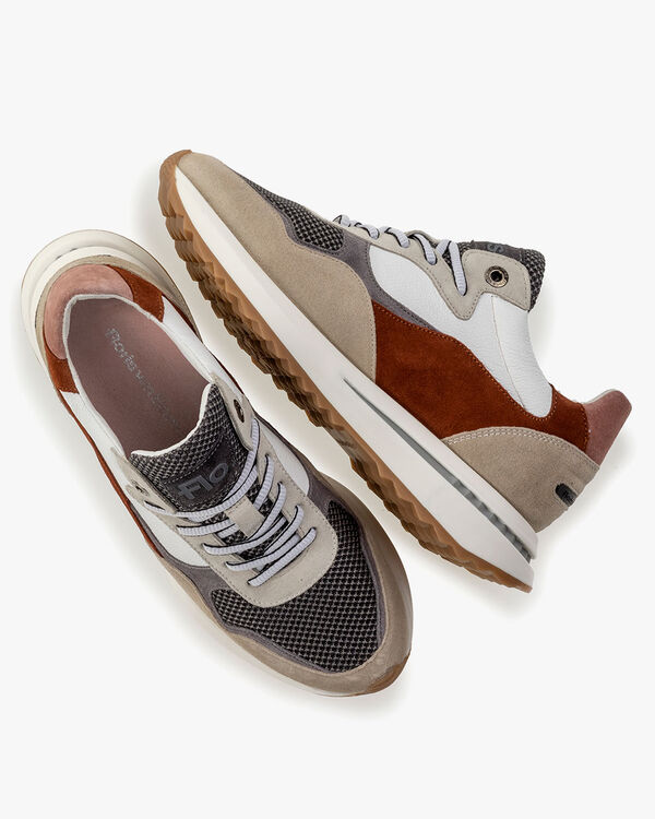 Sneaker suede beige