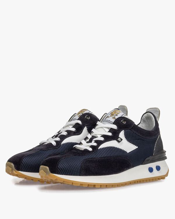 Sneaker textile dark blue
