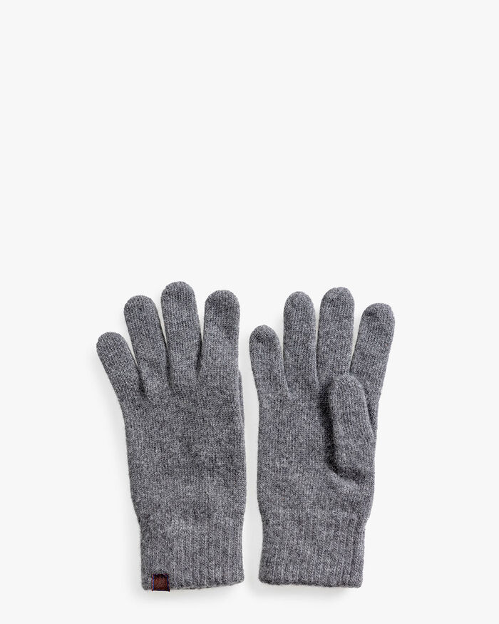 Gloves wool grey