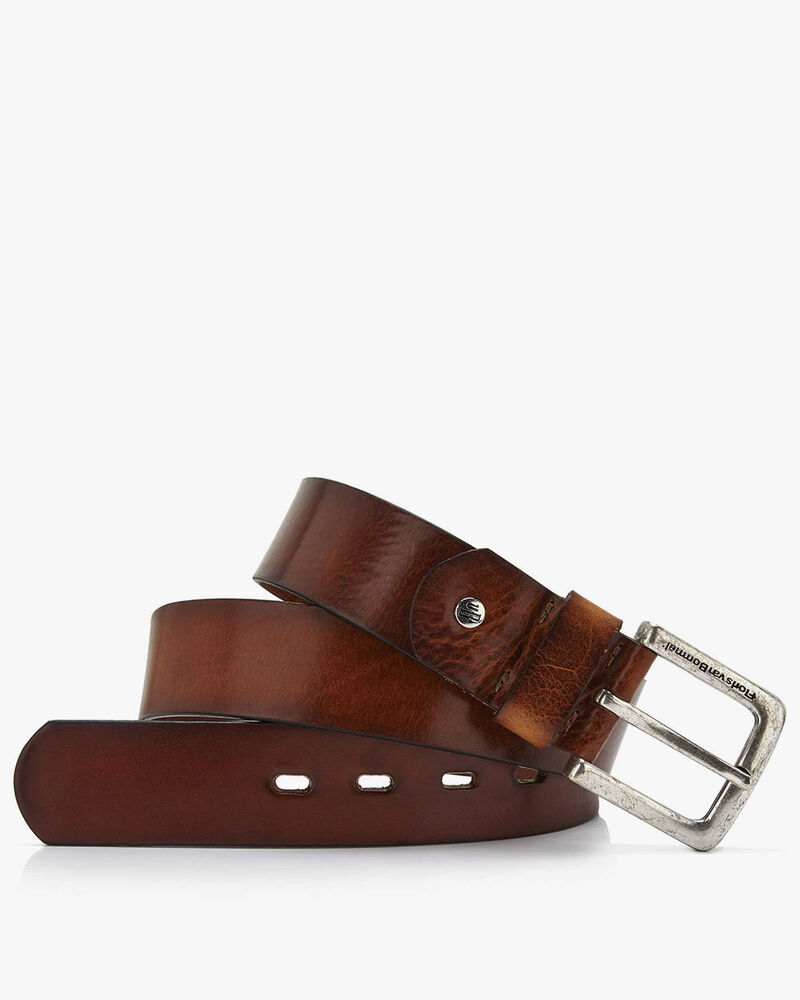 Belt leather cognac