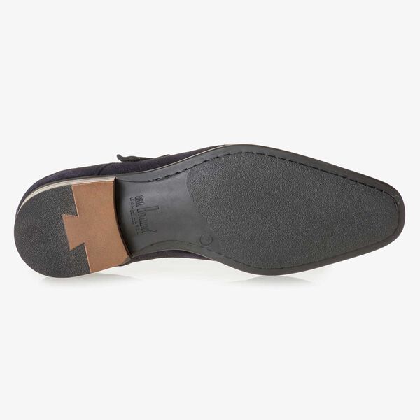 Blue monk strap