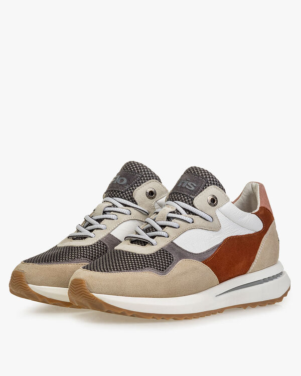 Sneaker suede beige