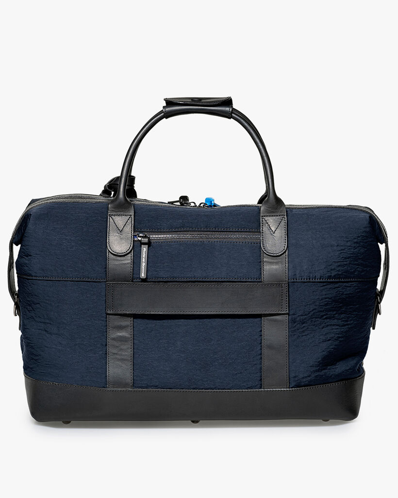Overnight textile blue