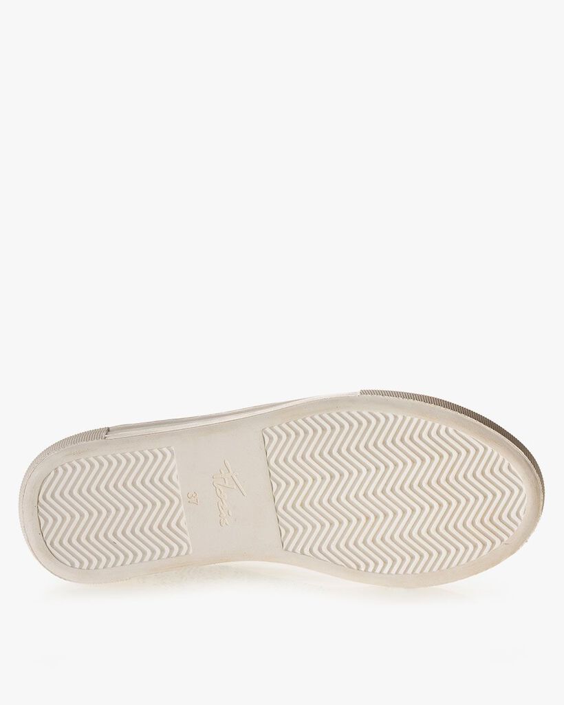 Sneaker zig-zag print black/white