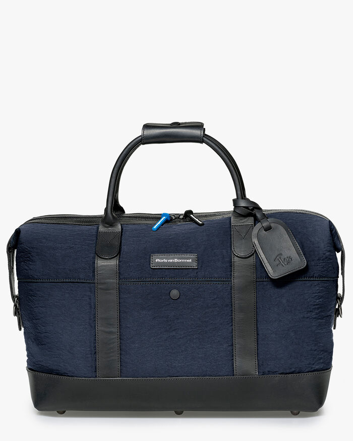 Overnight textile blue