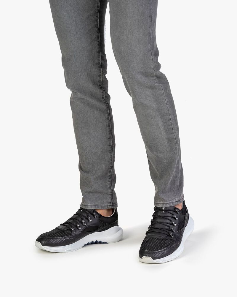 Bulki sneaker black leather