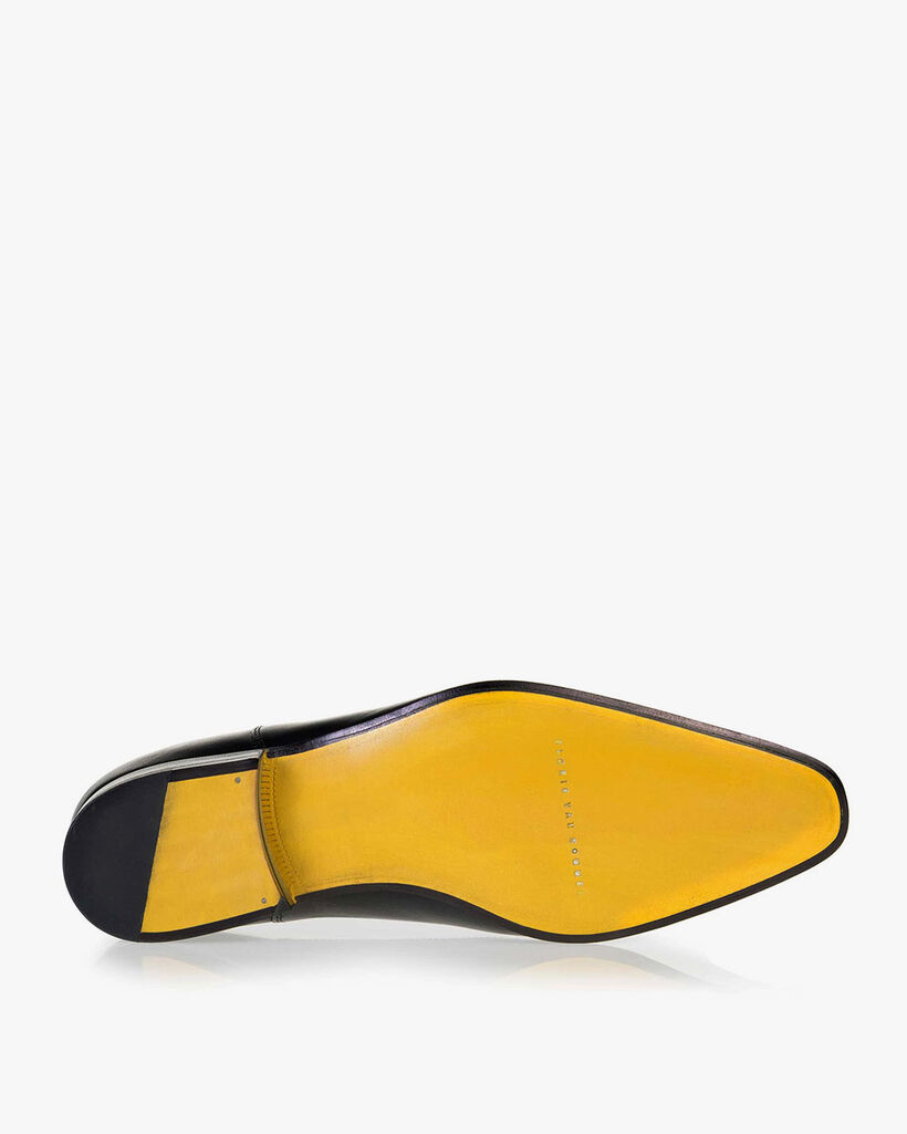 Lace shoe calf leather black