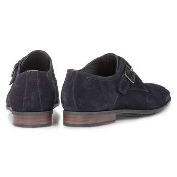 Blue monk strap