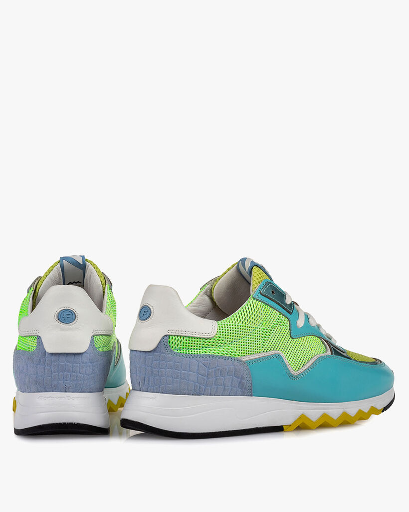 Nineti nappa leather blue