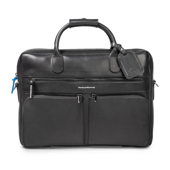 Office bag leather black