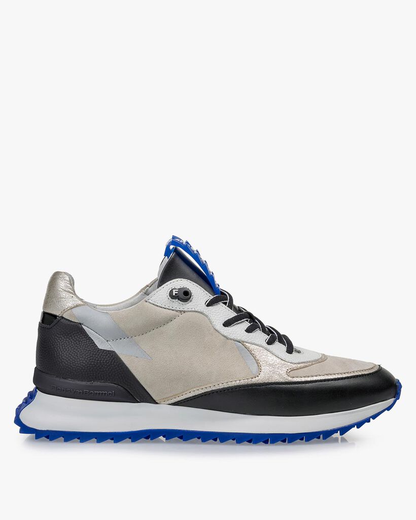 Sneaker calf leather black