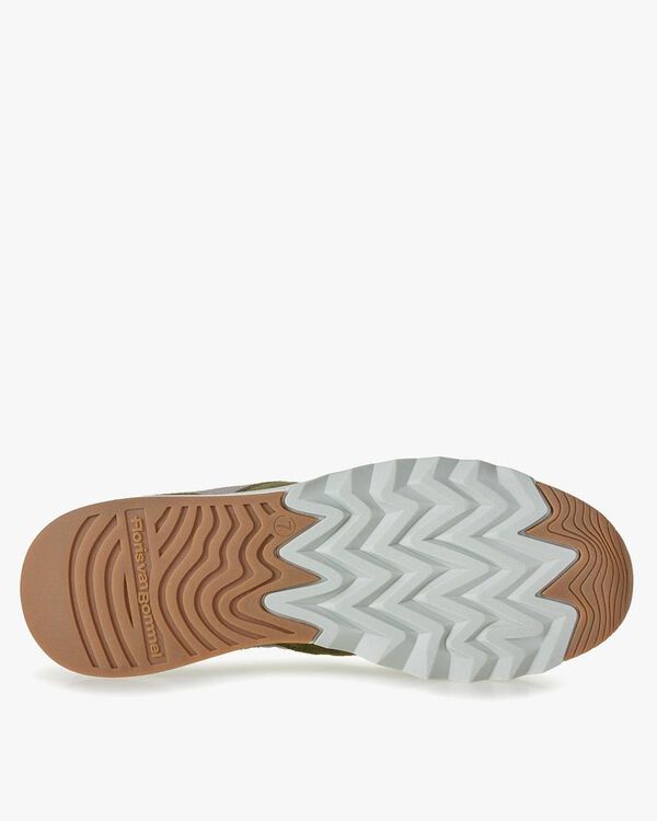 Nineti suede leather green