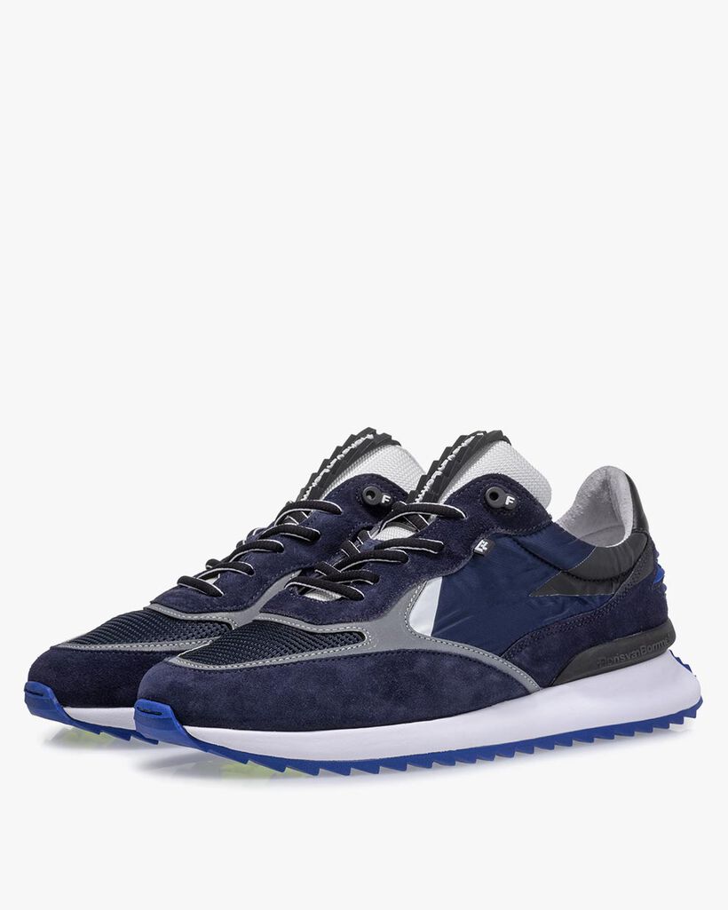 Sneaker suede blue