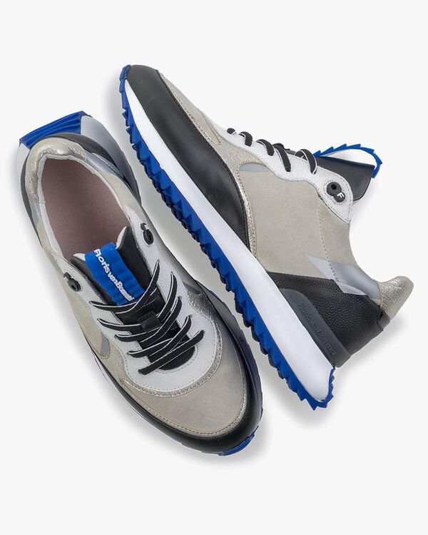 Sneaker calf leather black