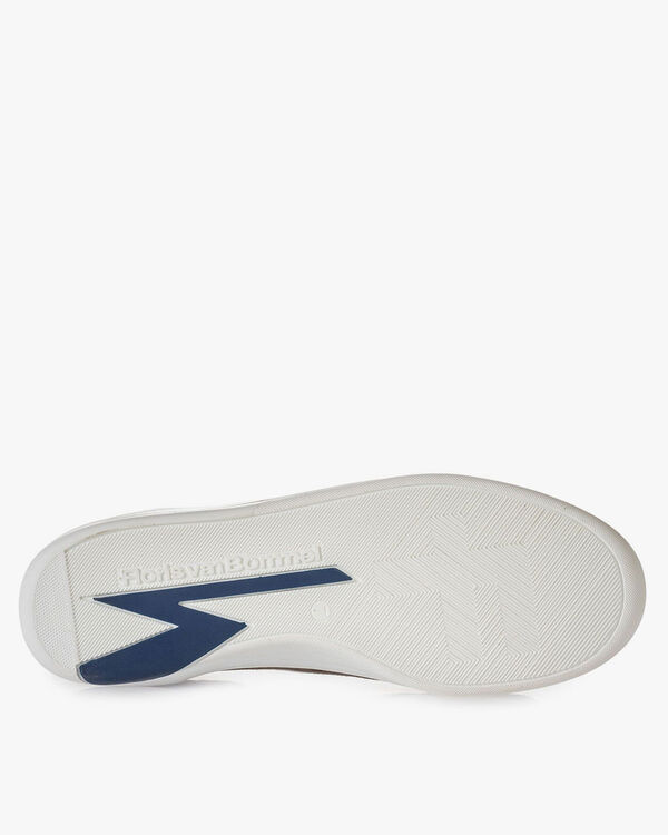 Sneaker suede leather grey