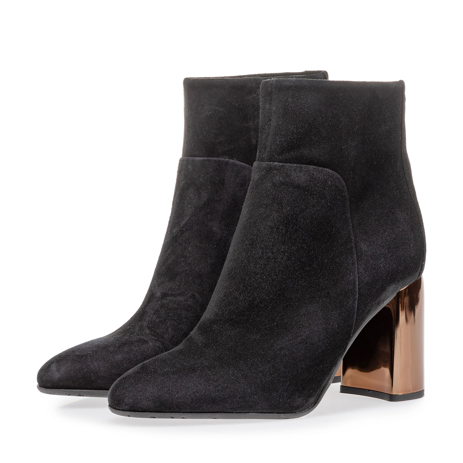 85667/00 - Ankle boot black suede leather 85667/00 - Ankle boot black suede leather