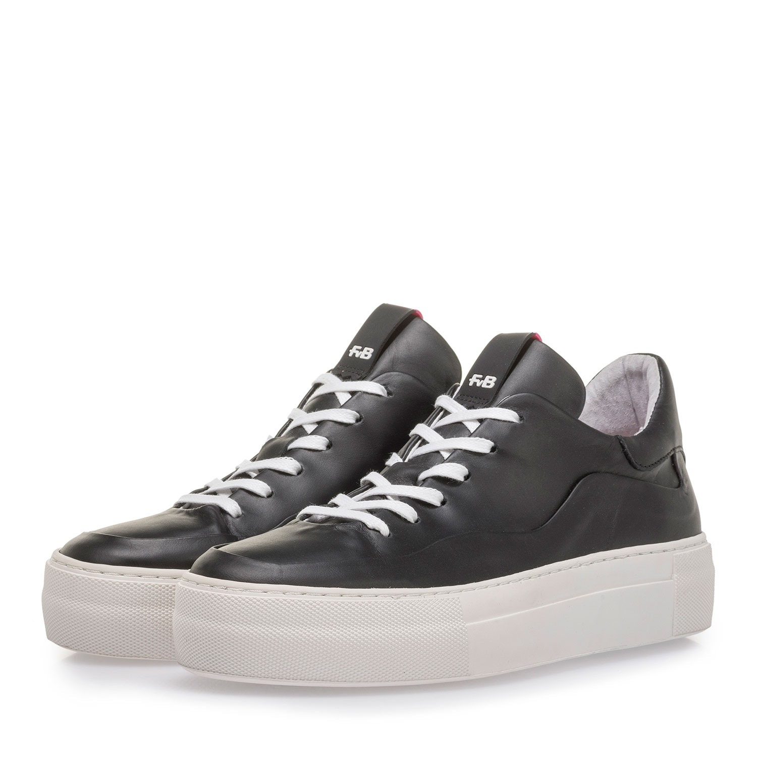 85298/01 - Black calf leather sneaker 85298/01 - Black calf leather sneaker
