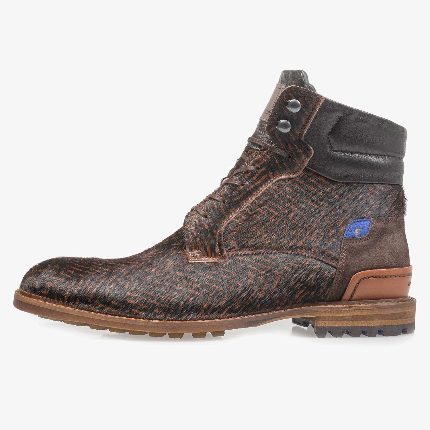 Stiefeletten Floris Van Bommel Pony Premium Cognac-coloured 