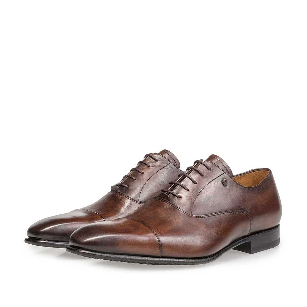 16395/07 - Dark brown calf leather lace shoe 16395/07 - Dark brown calf leather lace shoe