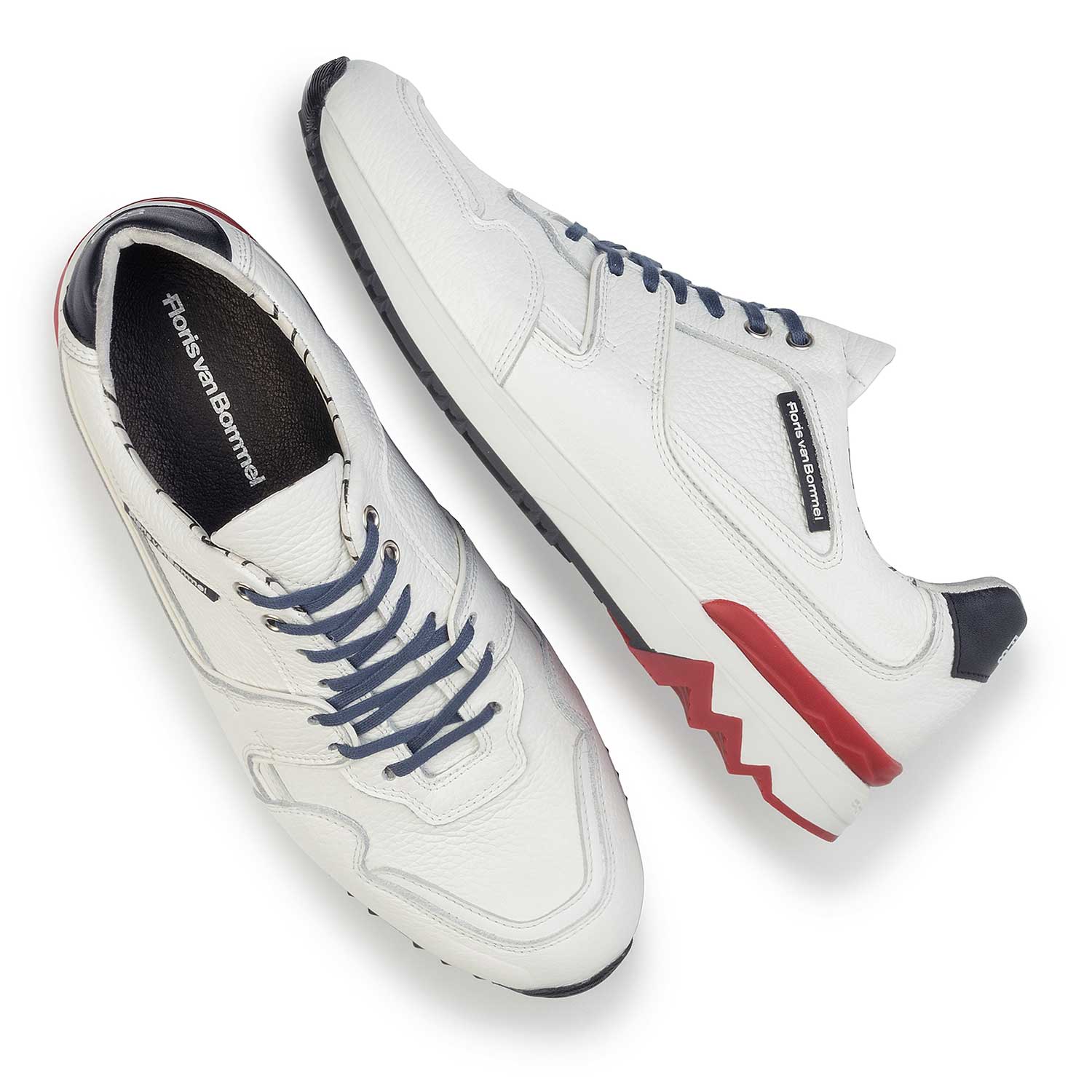 16220/01 - White calf's leather sneaker 16220/01 - White calf's leather sneaker