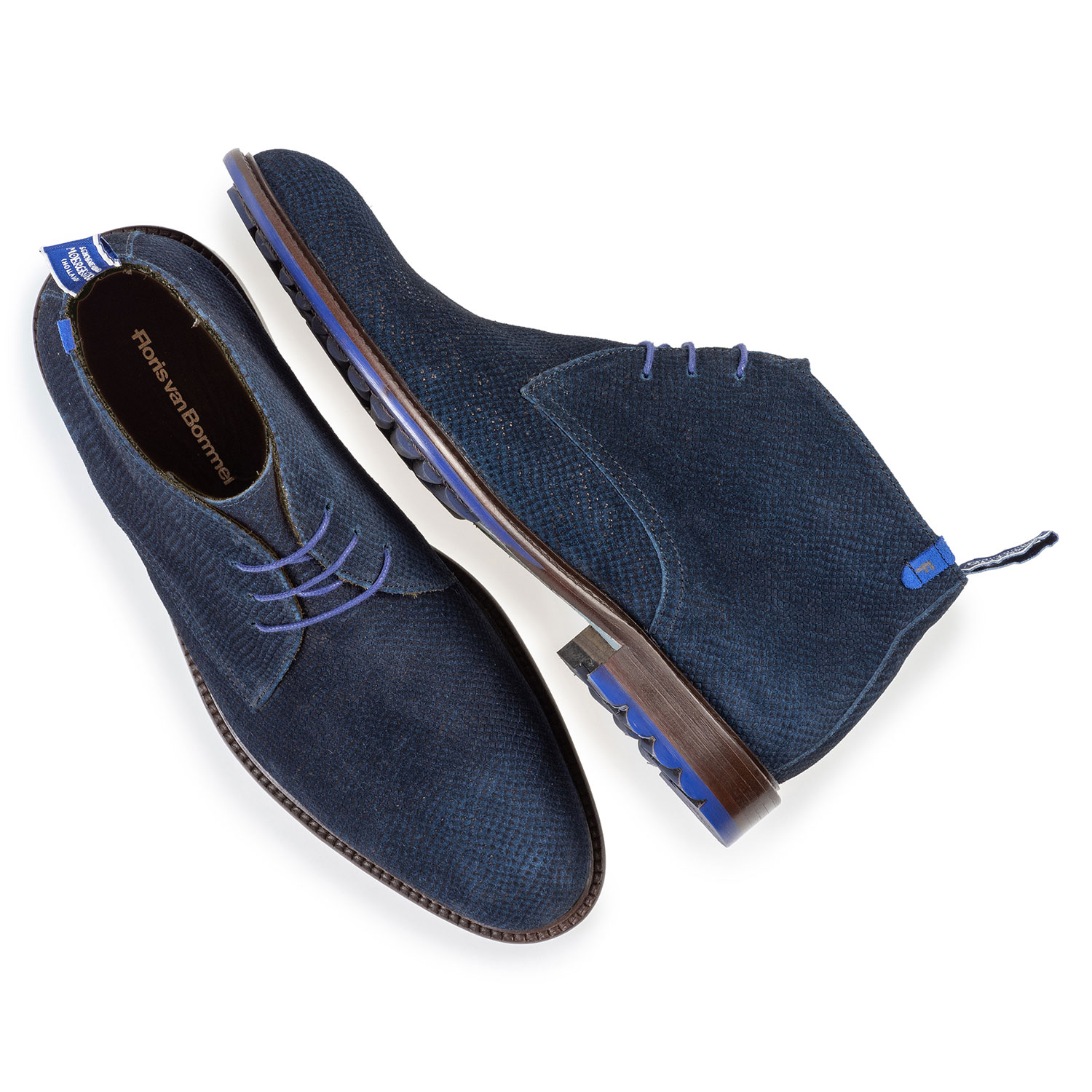 10203/31 - Boot dark blue with print 10203/31 - Boot dark blue with print