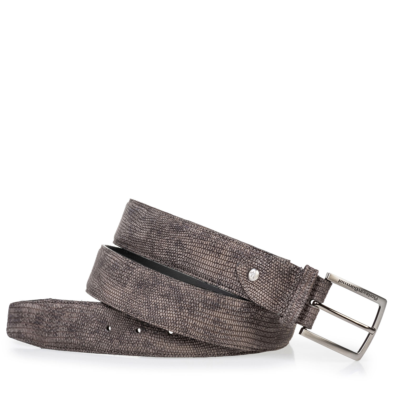 75202/79 - Belt lizard print grey 75202/79 - Belt lizard print grey