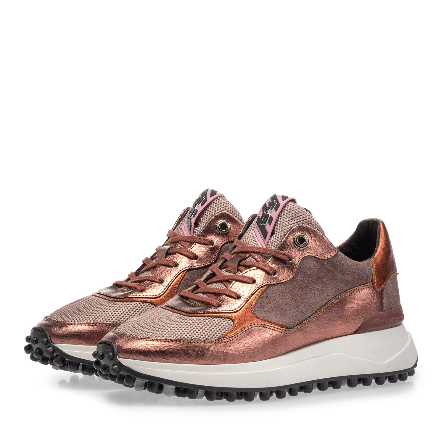 85307/12 - Noppi sneaker pink leather 85307/12 - Noppi sneaker pink leather