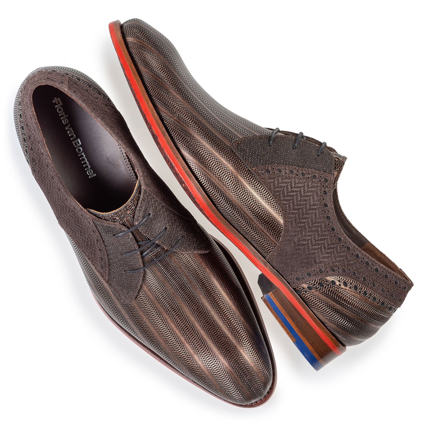 18107/18 - Lace shoe metallic bronze 18107/18 - Lace shoe metallic bronze