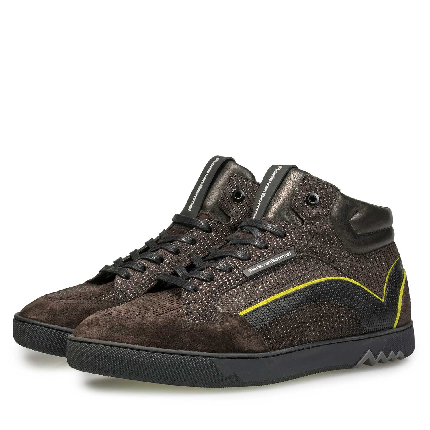 10200/05 - Mid-high brown sneaker 10200/05 - Mid-high brown sneaker