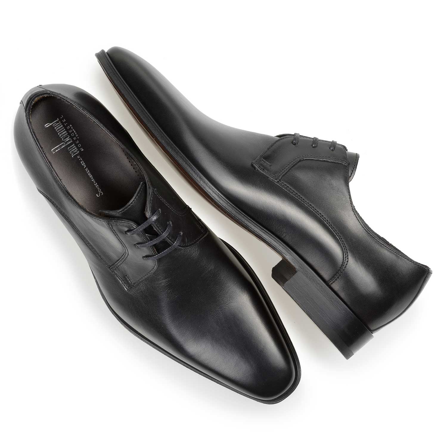 14299/00 - Black calf leather lace shoe 14299/00 - Black calf leather lace shoe
