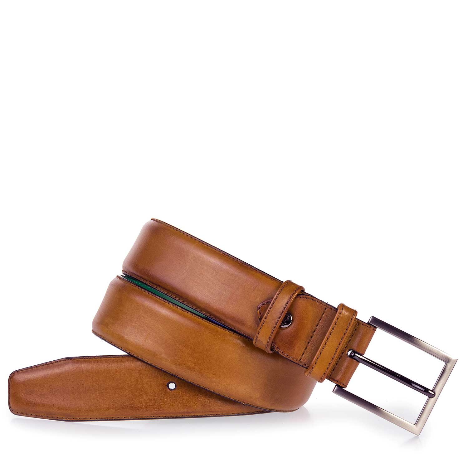 75178/01 - Cognac-coloured leather belt 75178/01 - Cognac-coloured leather belt