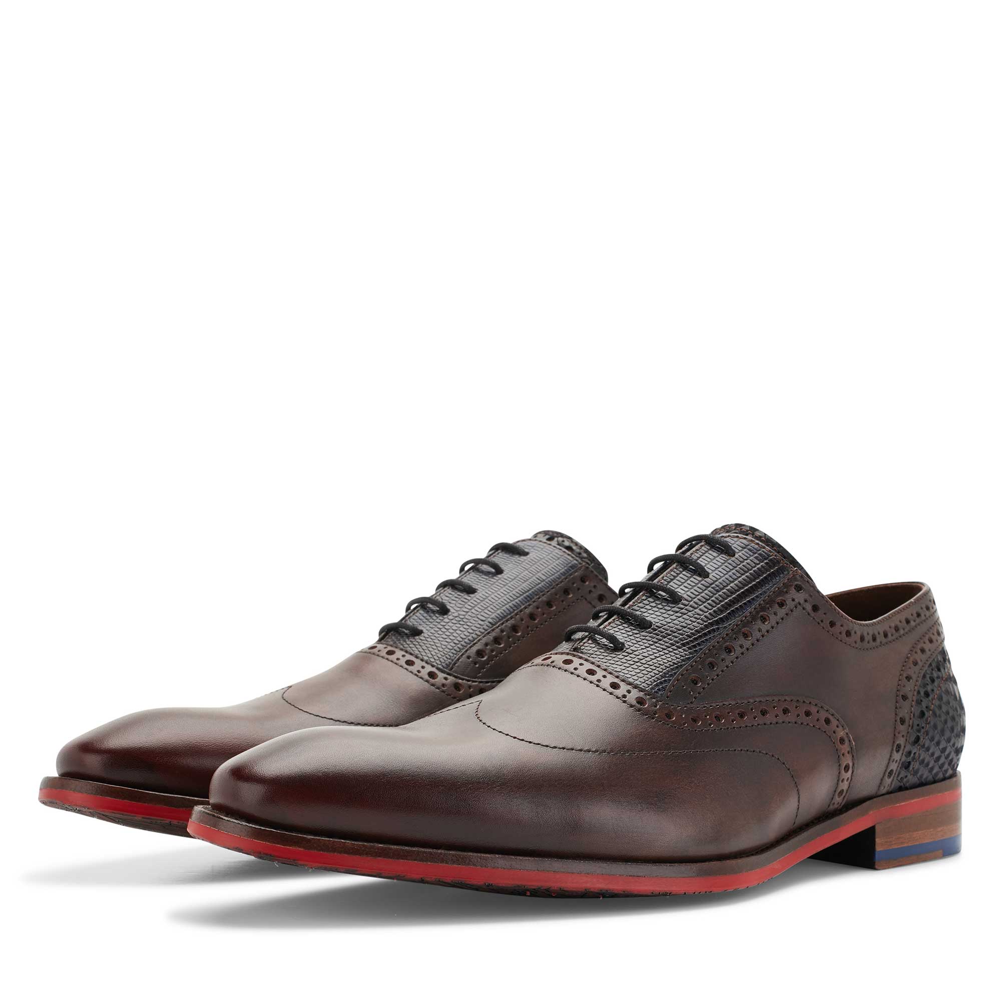 19062/02 - Brown leather lace shoe 19062/02 - Brown leather lace shoe
