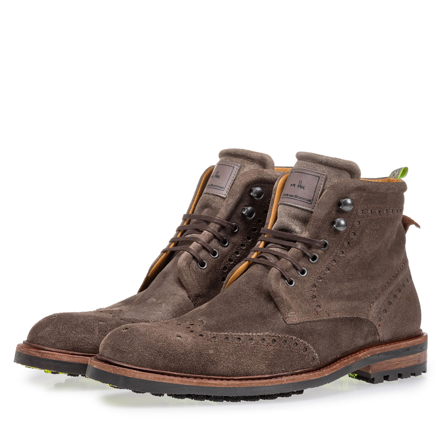 20092/04 - Boot suede leather taupe 20092/04 - Boot suede leather taupe