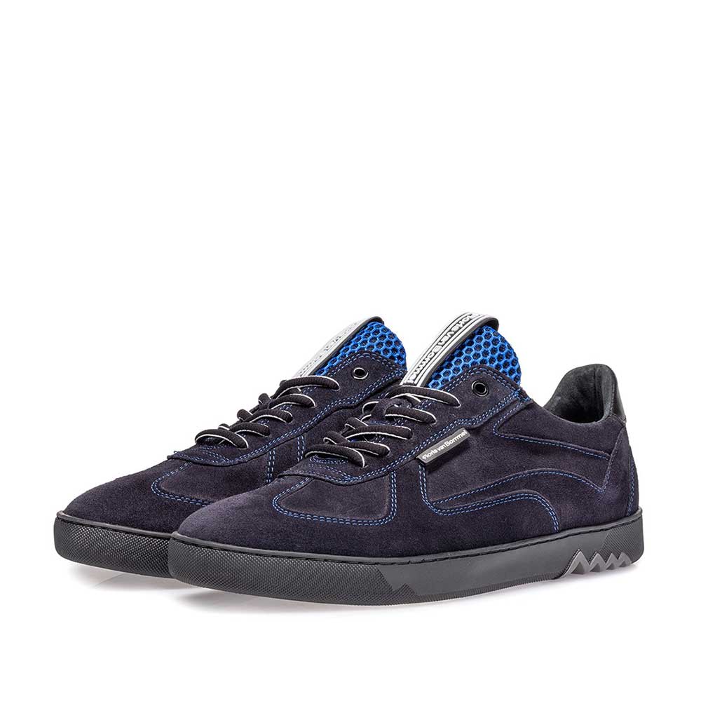 16342/46 - Sneaker suede leather dark blue 16342/46 - Sneaker suede leather dark blue