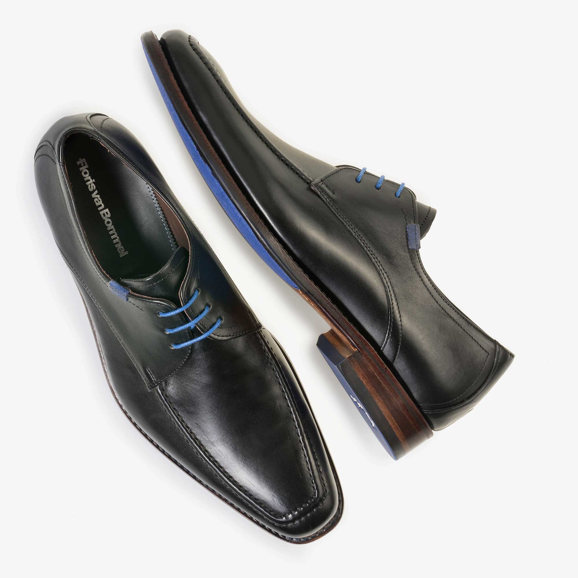 13370/01 - Black leather lace shoe 13370/01 - Black leather lace shoe