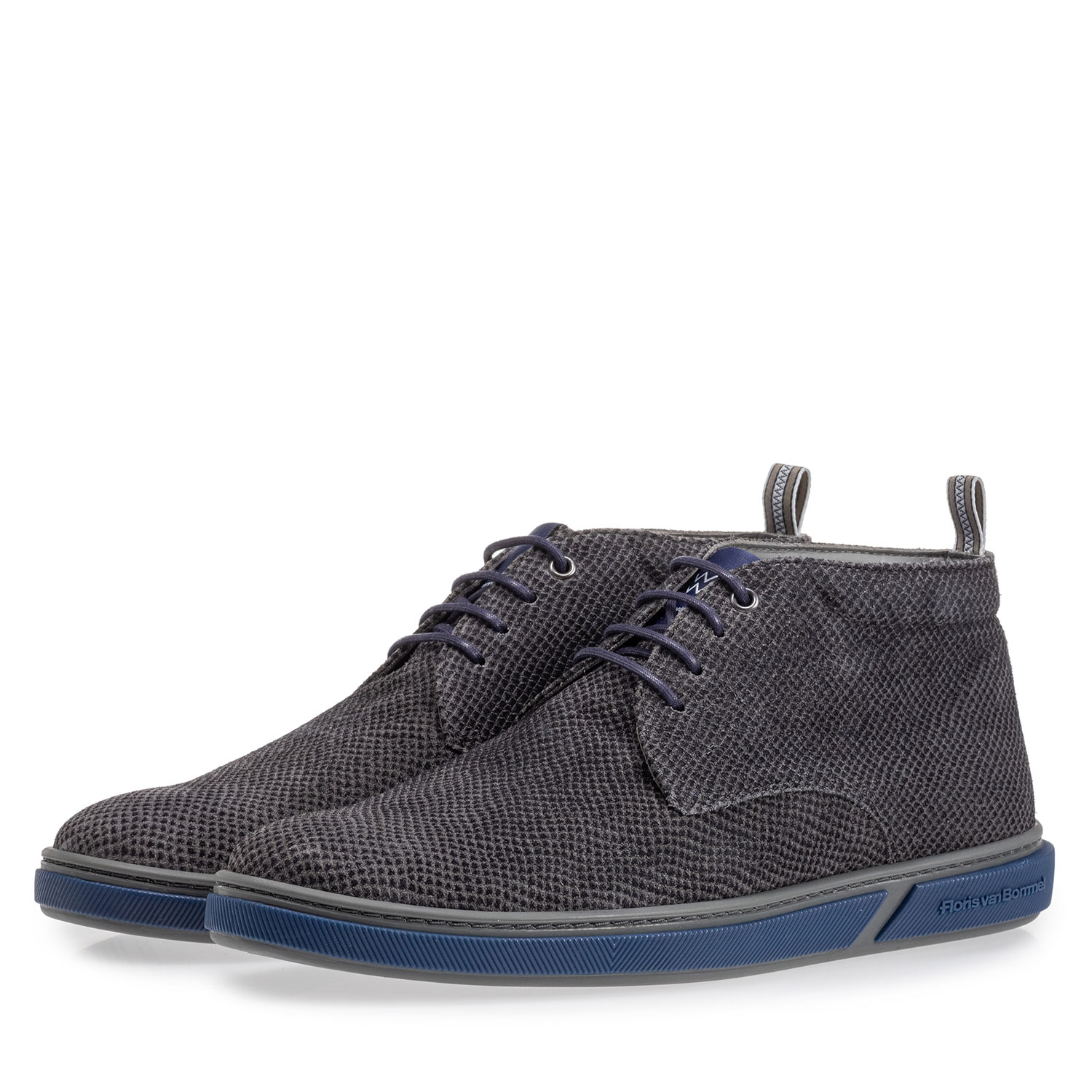 20350/17 - Lace boot grey with print 20350/17 - Lace boot grey with print