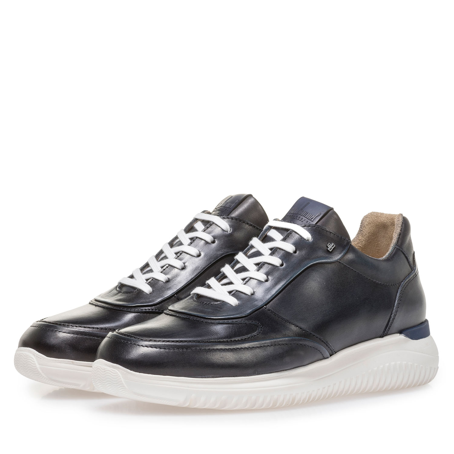 16306/06 - Black calf leather sneaker 16306/06 - Black calf leather sneaker