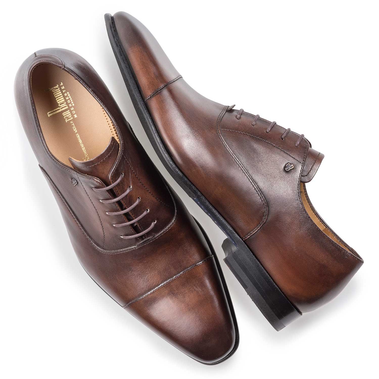 16395/07 - Dark brown calf leather lace shoe 16395/07 - Dark brown calf leather lace shoe