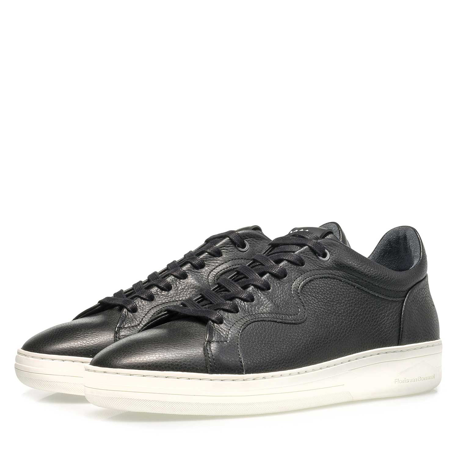 13225/04 - Black calf leather sneaker 13225/04 - Black calf leather sneaker
