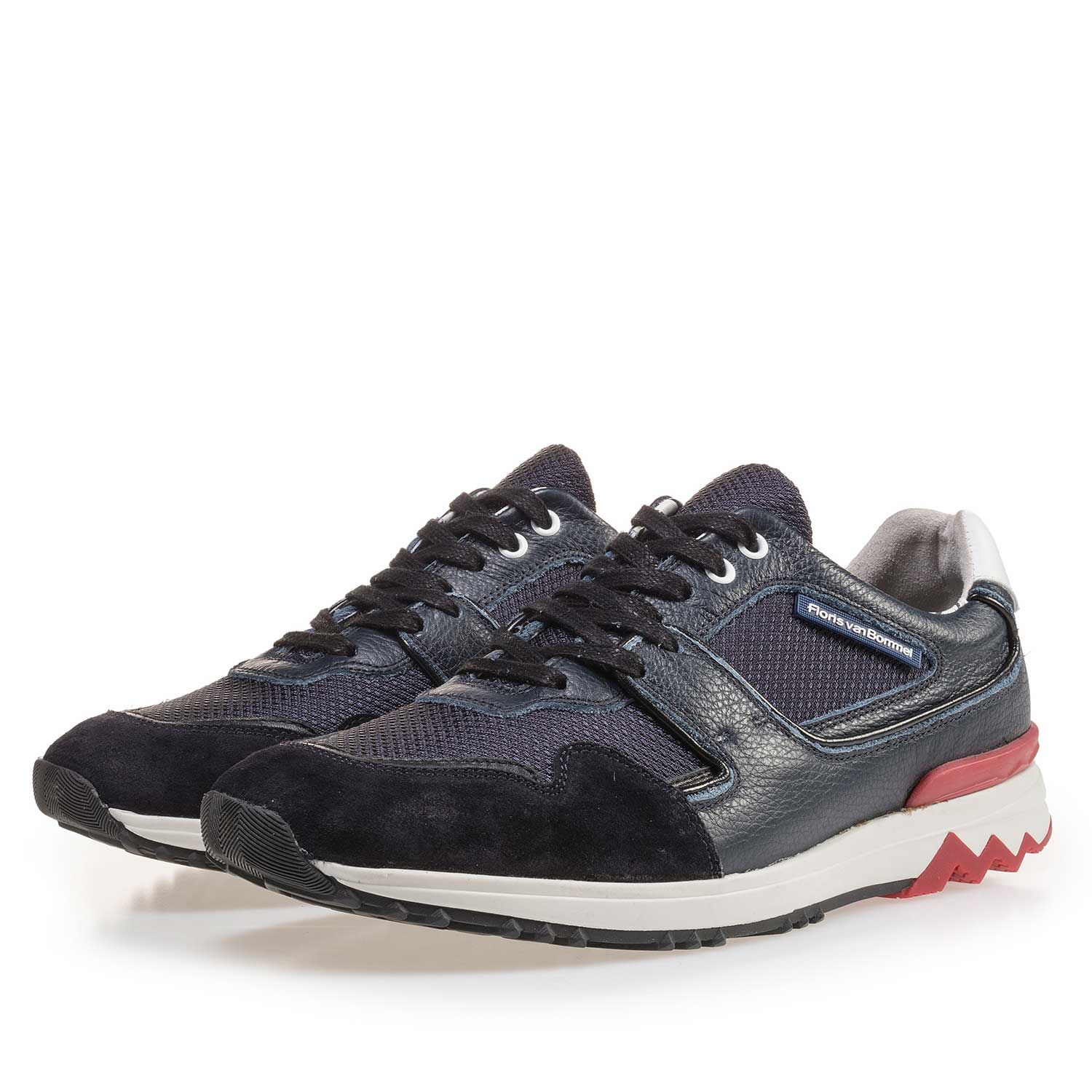 16220/00 - Dark blue calf's leather sneaker 16220/00 - Dark blue calf's leather sneaker