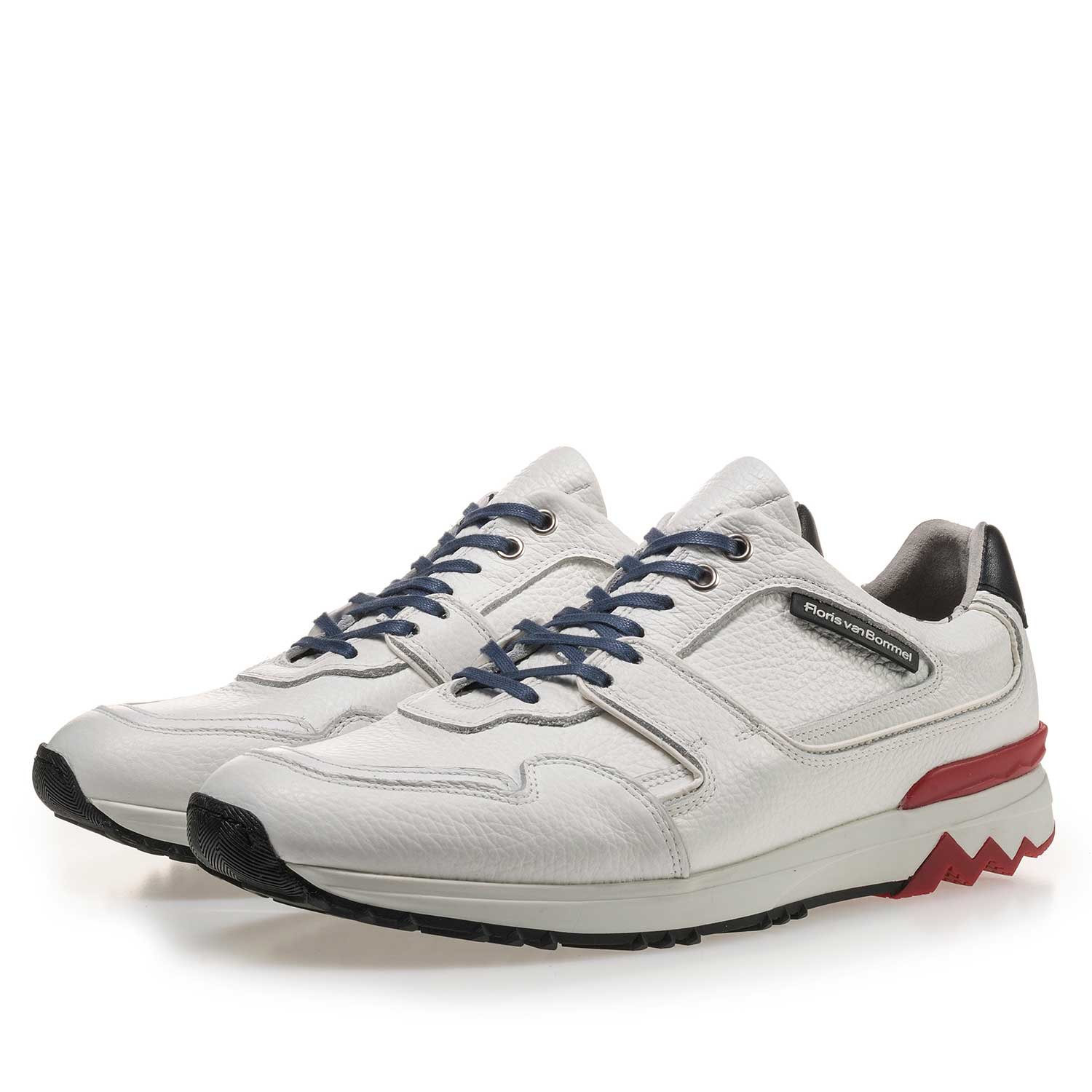 16220/01 - White calf's leather sneaker 16220/01 - White calf's leather sneaker