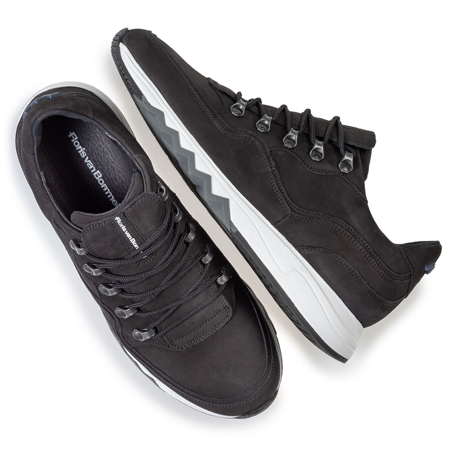 16393/13 - Sneaker black nubuck 16393/13 - Sneaker black nubuck